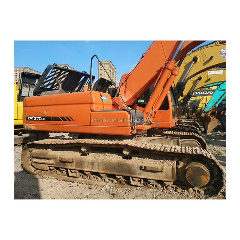 Doosan sıcak satış Mükemmel kalite İkinci el hidrolik sürünen kazma makinesi DOOSAN DX370 Kore kökeni/kullanılmış kazma makinesi en çok satan iyi fiyat