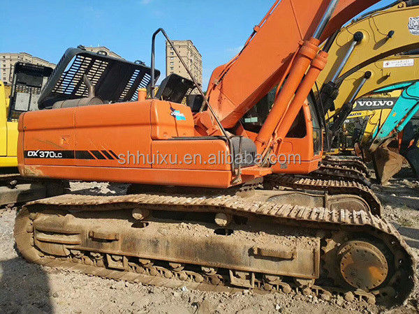 Doosan sıcak satış Mükemmel kalite İkinci el hidrolik sürünen kazma makinesi DOOSAN DX370 Kore kökeni/kullanılmış kazma makinesi en çok satan iyi fiyat