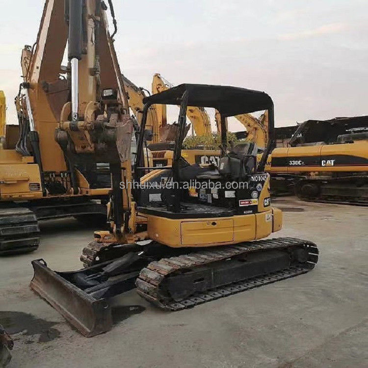 İkinci el kaliteli Mini sürünen kazma makinesi kullanılmış CAT303E 3T kullanılmış tırtıl kazma makinesi tırtıl stokta