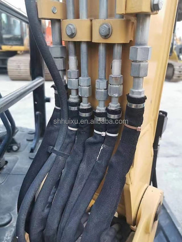 İkinci el kaliteli Mini sürünen kazma makinesi kullanılmış CAT303E 3T kullanılmış tırtıl kazma makinesi tırtıl stokta