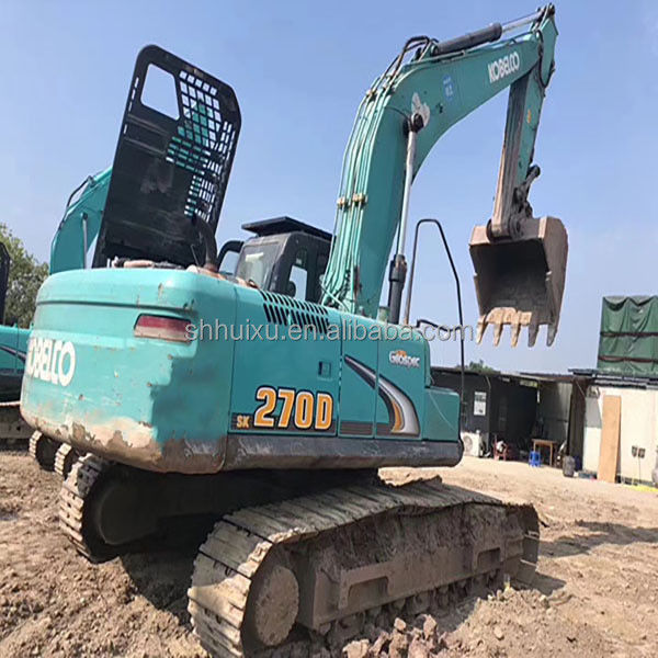 Kobelco SK200 Mükemmel kalite ikinci el sürünen kazıcı kullanılmış kazma makinesi Kobelco SK270D ucuz fiyat