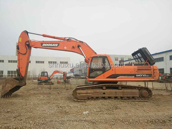 Doosan sıcak satış en çok satan ikinci el hidrolik sürünen kazıcı DOOSAN DH370 Kore kökenli kullanılmış kazma makinesi