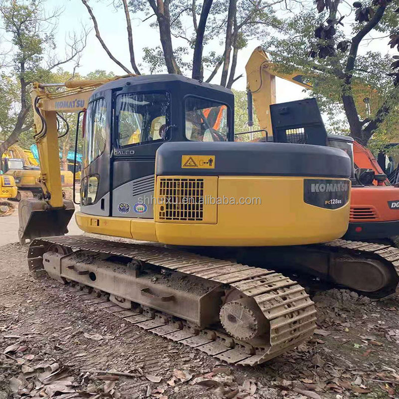 Komatsu Kullanılmış komatsu PC128 sürünen kazıcı ikinci el kazma makinesi satılıyor Komatsu Excavator