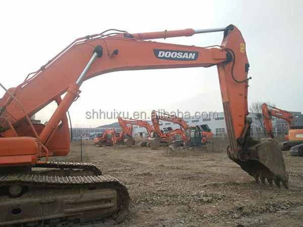 Doosan sıcak satış en çok satan ikinci el hidrolik sürünen kazıcı DOOSAN DH370 Kore kökenli kullanılmış kazma makinesi