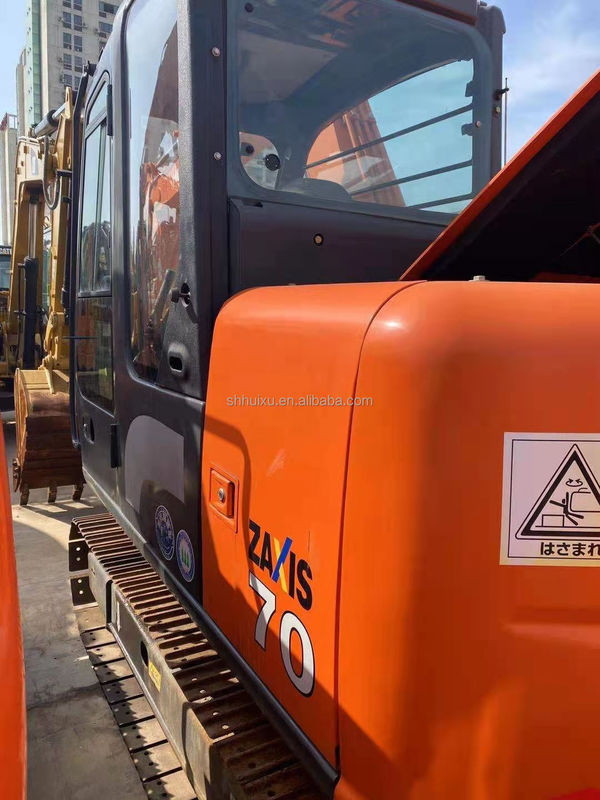 Hitachi stokta Kullanılmış mini kazıcı Japon HITACHI 70 satılıyor/İlk el Küçük sürünen kazıcı iyi durumda HITACHI 70