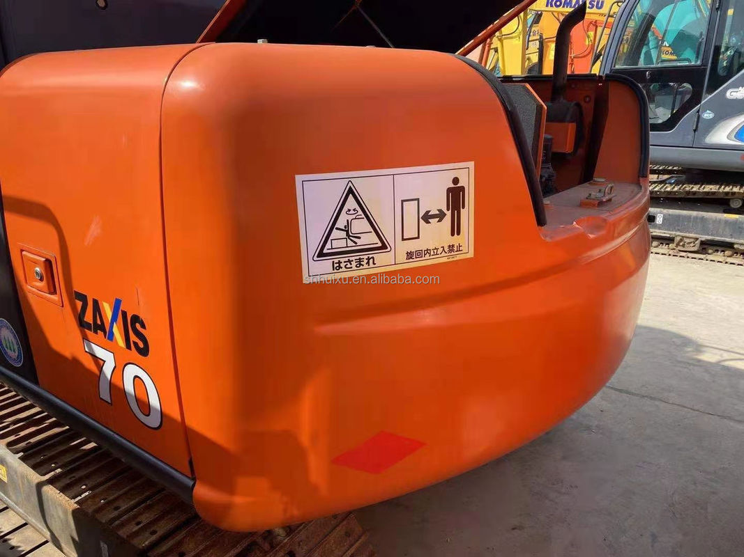 Hitachi stokta Kullanılmış mini kazıcı Japon HITACHI 70 satılıyor/İlk el Küçük sürünen kazıcı iyi durumda HITACHI 70