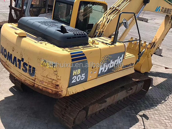 Komatsu Kullanılmış Komatsu PC205 sürünen kazıcı iyi kalite ikinci el kazma makinesi satılıyor Komatsu Kazıcı