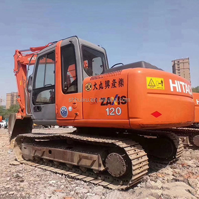 Hitachi sıcak satış İkinci el Crawler Excavator HITACHI 120 iyi durumda Satılık kullanılmış kazma makinesi
