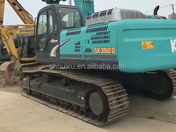 Kobelco SK200 Mükemmel kalite ikinci el sürünen kazıcı Kobelco SK350 Kullanılmış kazma makinesi