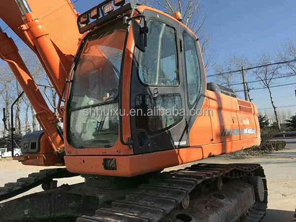 Doosan sıcak satış Yüksek kaliteli ikinci el hidrolik sürünen kazıcı DOOSAN DX420 Kore kökenli kullanılmış kazma makinesi iyi fiyat