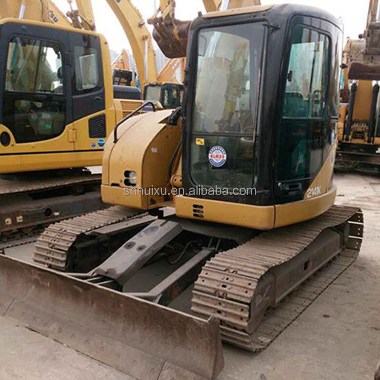 Sıcak satış kullanılmış tırtıl kazıcı kazma makinesi ikinci el Mini sürünen kazıcı stokta kullanılan CAT308C 8Ton tırtıl