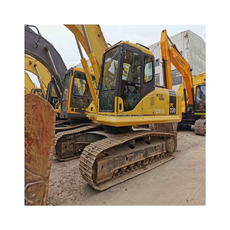 Komatsu Sıcak satış kullanılmış Komatsu PC230 sürünen kazıcı ikinci el kazma makinesi satılıyor Komatsu kazıcı