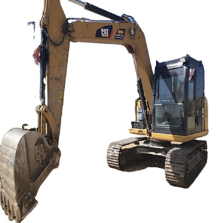 Yüksek kaliteli İkinci El Mini sürünen kazıcı kullanılan CAT308E 8T Kullanılmış tırtıl kazıcı kazma makinesi stokta tırtıl