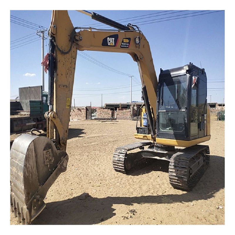 Yüksek kaliteli İkinci El Mini sürünen kazıcı kullanılan CAT308E 8T Kullanılmış tırtıl kazıcı kazma makinesi stokta tırtıl