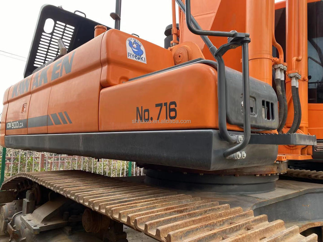 Doosan sıcak satış en çok satan kullanılmış doosan dx500 kazıcı ikinci el kazma makinesi iyi fiyat