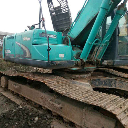 Kullanılmış Hidrolik Çarpıcı Ekskavator Kobelco260 / Kullanılmış Japonya Orijinal İkinci El Ekskavator Kobelco260 orijinal Japonya