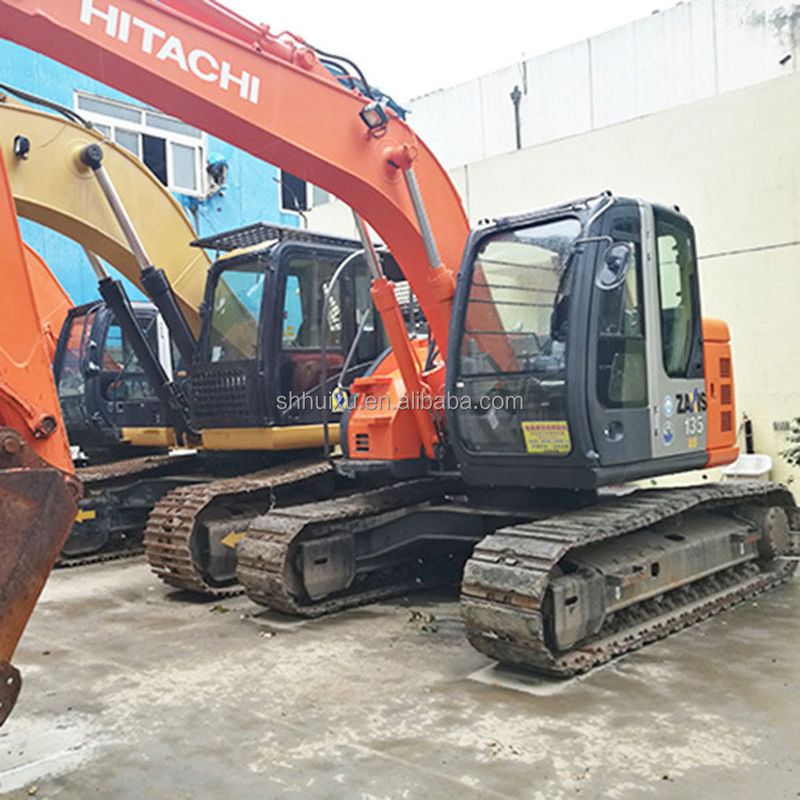 Hitachi sıcak satış ikinci el Crawler Excavator HITACHI 135 iyi durumda kullanılmış kazma makinesi Japon satılık