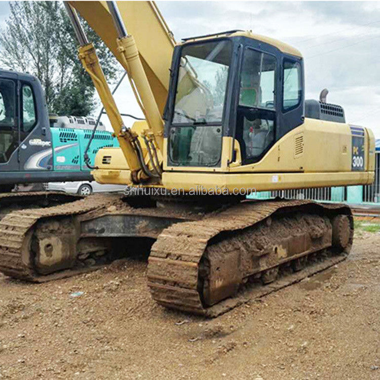 Komatsu Kullanılmış Komatsu PC300-7 sürünen kazıcı iyi kalite ikinci el kazma makinesi satılık kullanılmış kazıcı pc300 Komatsu Kazıcısı