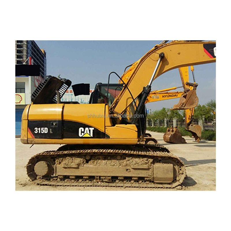 Caterpillar 315dl kullanılmış sürünen kazıcı CAT315 15T kullanılmış kazıcı kazma makinesi Caterpillar stokta