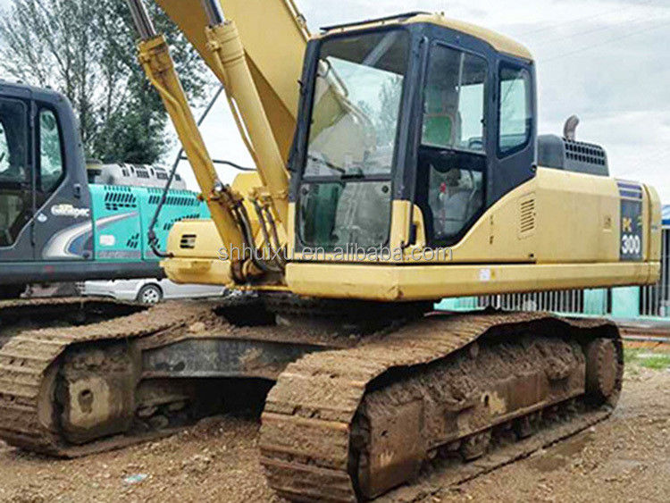 Komatsu Kullanılmış Komatsu PC300-7 sürünen kazıcı iyi kalite ikinci el kazma makinesi satılık kullanılmış kazıcı pc300 Komatsu Kazıcısı