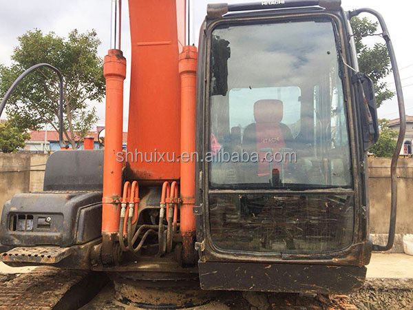 Hitachi Sıcak Satış Kullanılmış kazma makinesi Japon HITACHI ZX200 ikinci el Crawler Excavator HITACHI 200 iyi durumda