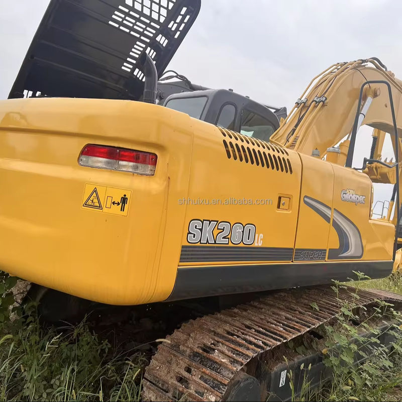 Kullanılmış Hidrolik Çarpıcı Ekskavatör Kobelco260 / Satılık Japon Orijinal İkinci El Ekskavatörü Kobelco260