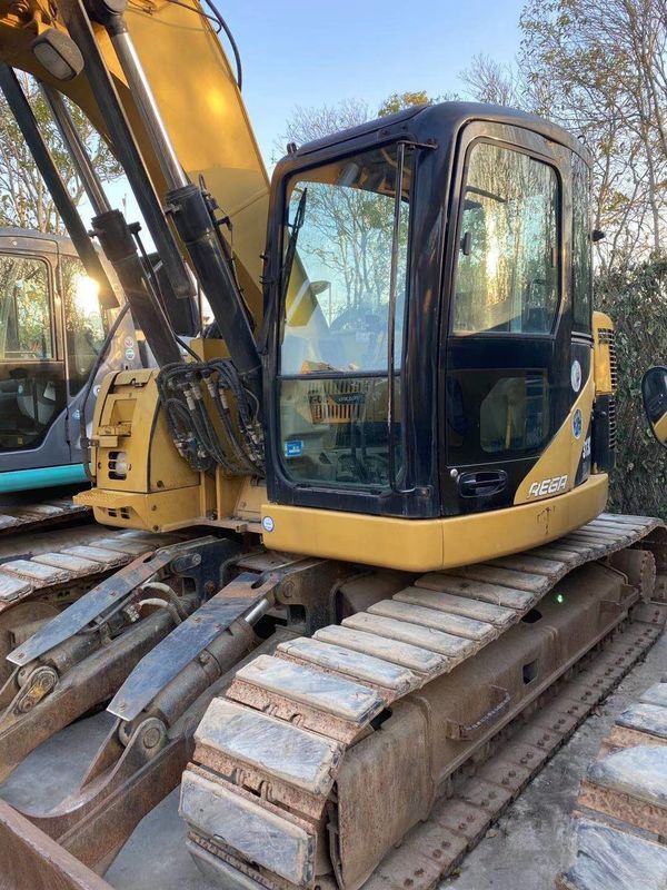 İkinci el kaliteli sürünen ekskavatör Kullanılmış Caterpillar cat313C / ikinci el Japonya motoru cat 313C