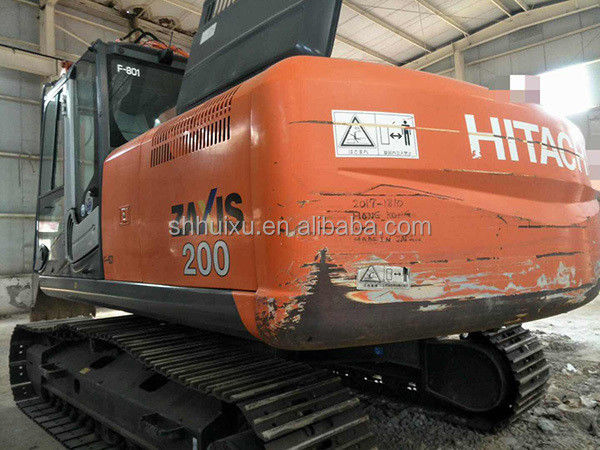 Hitachi stokta kullanılmış kazıcı hitachi ex200-1/ Satılık kullanılmış kazma makinesi Japon HITACHI 200-3G