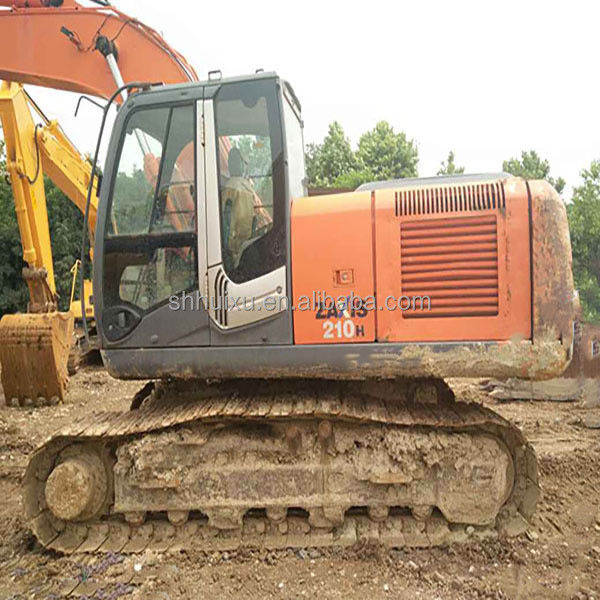 Hitachi sıcak satış İkinci el kazma makinesi Japon kullanılmış sürünen kazıcı HITACHI 210 iyi durumda
