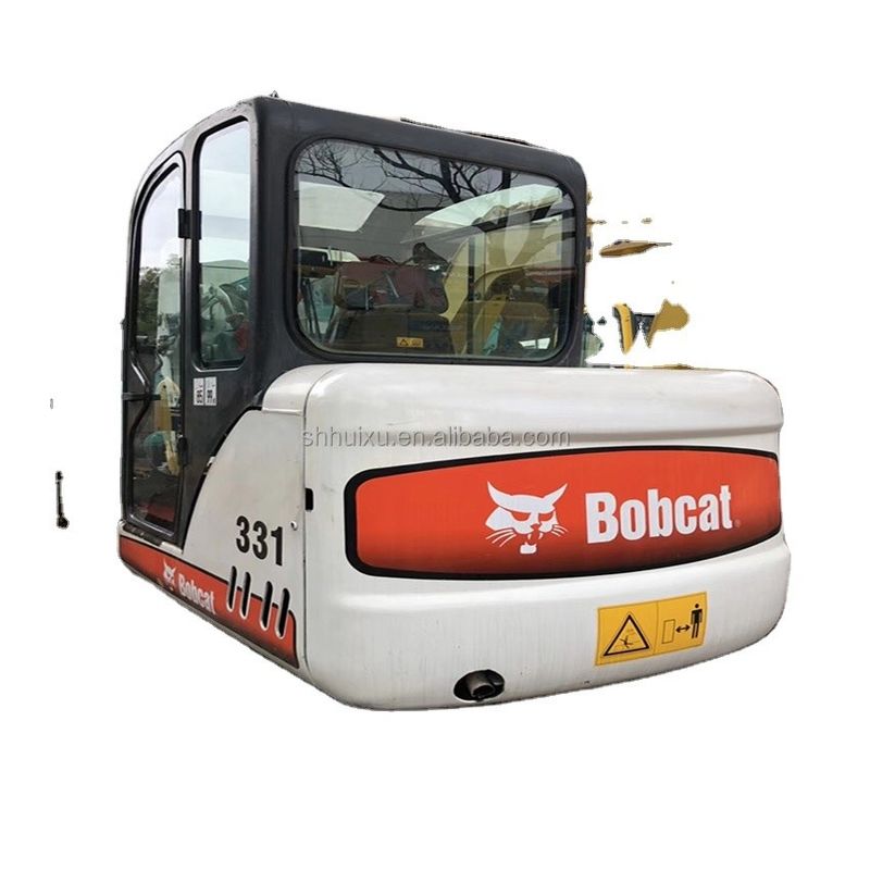 İkinci el kaliteli sürünen kazıcı BOBCAT331 3.1T Satılık kullanılmış kazıcı kazma makinesi