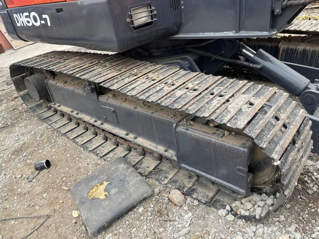 Yüksek kaliteli Kullanılmış mini kazıcı Doosan ZX60 inşaat makinesi/İkinci el hidrolik sürünen kazıcı DOOSAN ZX60 Kore kökeni