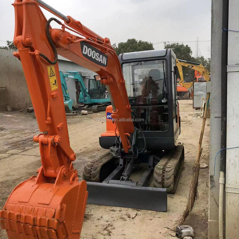 Doosan sıcak satış Kullanılmış inşaat makinesi mini kazıcı Doosan DH35 güzel kalite/İkinci el hidrolik sürünen kazıcı DOOSAN DH35 Kore kökenli