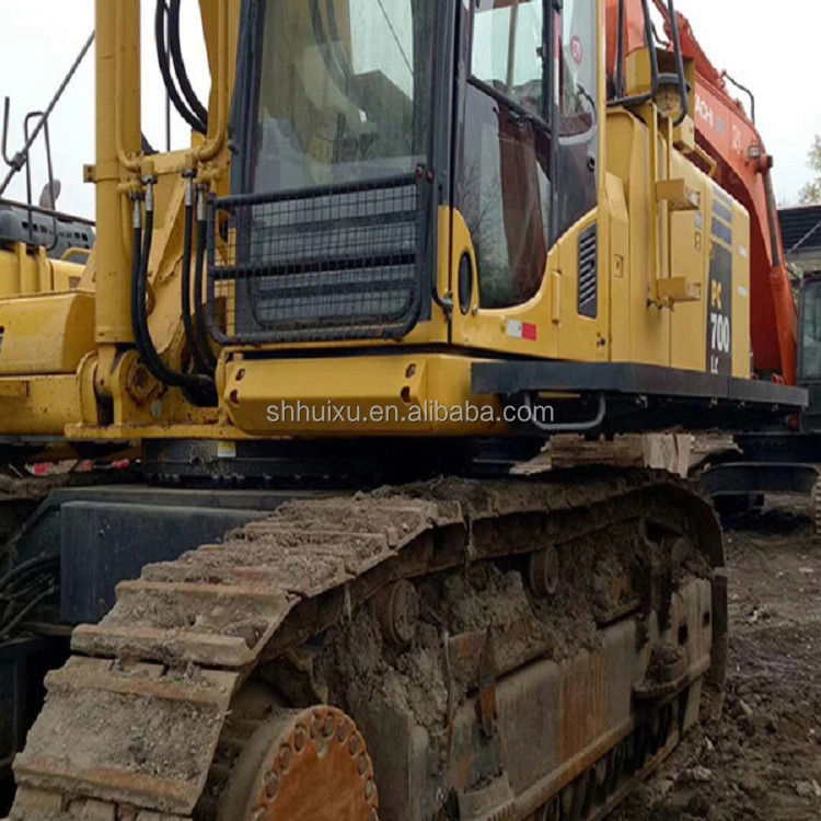 Komatsu İyi kalite kullanılmış Komatsu PC700 sürünen kazıcı ikinci el kazma makinesi Komatsu Excavator