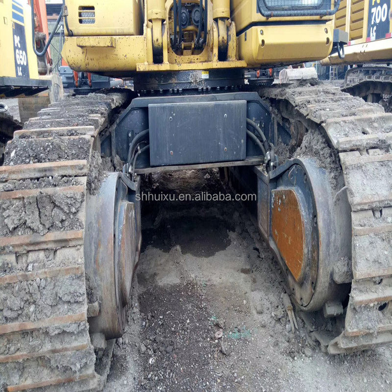 Komatsu İyi kalite kullanılmış Komatsu PC700 sürünen kazıcı ikinci el kazma makinesi Komatsu Excavator