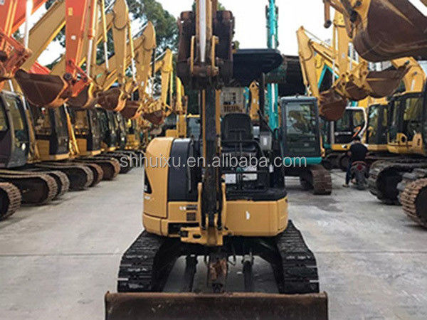 Kaliteli kullanılmış hidrolik mini kazıcı CAT303.5 İkinci el küçük sürünen tırtıl kazıcı satılıyor