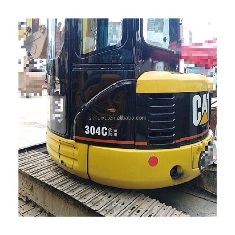 Kullanılmış hidrolik mini kazıcı CAT304 İkinci el kaliteli küçük sürünen kazıcı CAT304 satılıyor