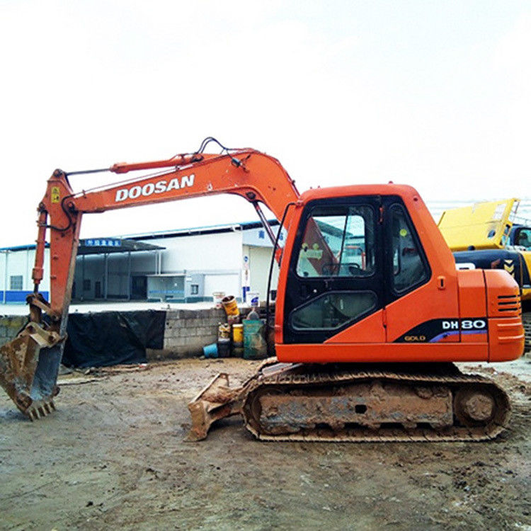 İkinci el 8 tonluk doosan DX80 kazıcı kullanılmış 80 model mini proje görevi DX80 satılıyor