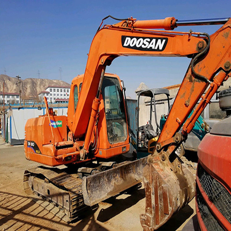 İkinci el 8 tonluk doosan DX80 kazıcı kullanılmış 80 model mini proje görevi DX80 satılıyor
