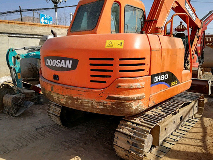 İkinci el 8 tonluk doosan DX80 kazıcı kullanılmış 80 model mini proje görevi DX80 satılıyor