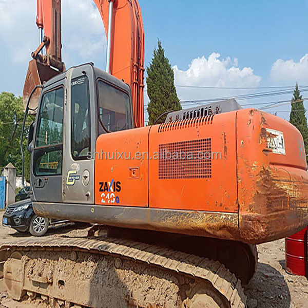 Hitachi Sıcak Satış Kullanılmış kazma makinesi Japon HITACHI ZX240-3G İkinci el Crawler Kazı makinesi iyi durumda satılıyor