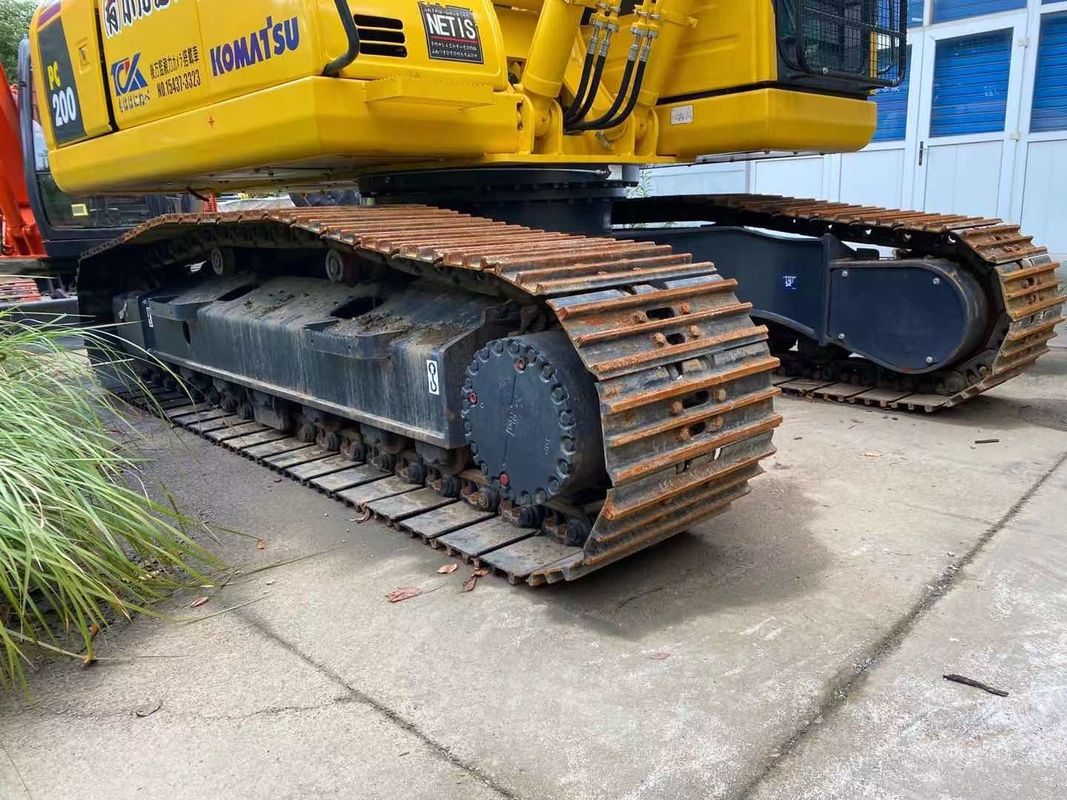 Komatsu Kullanılmış Komatsu PC200-8 ekskavatörü ikinci el ekskavatörler Japonya iyi kaliteli Komatsu Ekskavatörü