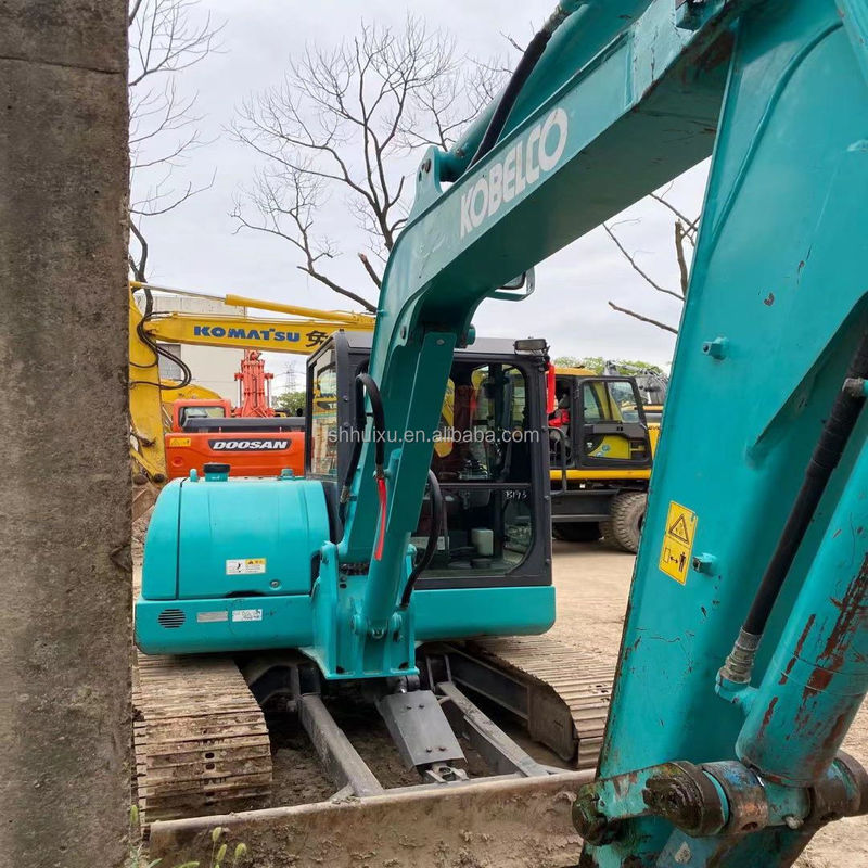 Kobelco SK200 Hidrolik sürünen kazıcı Kobelco 60-8 ikinci el Yüksek kaliteli/kullanılmış mini kazıcı Ucuz fiyat