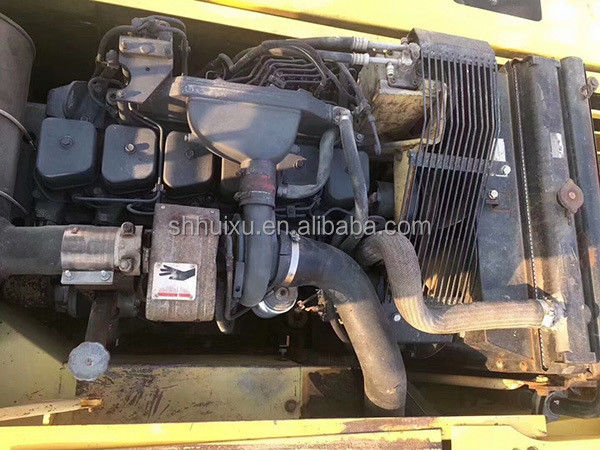 Komatsu Kullanılmış Komatsu PC220-6 sürünen kazık makinesi mükemmel performansla iyi kaliteli PC220 Komatsu kazık makinesi