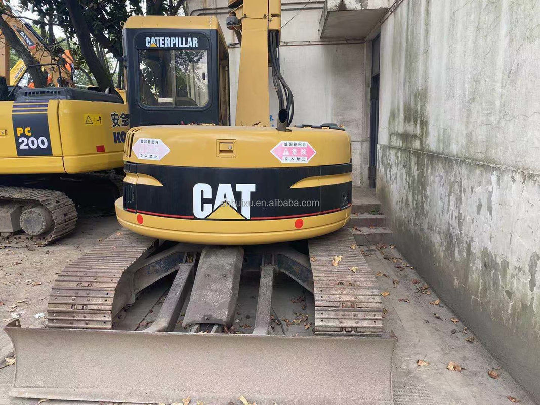 Kullanılmış hidrolik mini kazıcı CAT308 İkinci el kaliteli küçük sürünen kazıcı CAT308 satılıyor