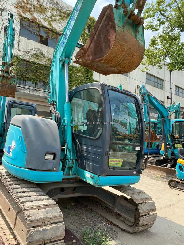 Kobelco SK200 Sürünen kazıcı Kobelco 70SR ikinci el Hidrolik Yüksek kaliteli Kullanılmış mini kazıcı Ucuz fiyat