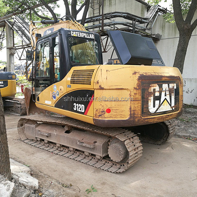 ekskavatör tırtıl 312d2 kullanılmış kazıcı/ İkinci El sürünen kazıcı CAT312D iyi durumda satılıyor