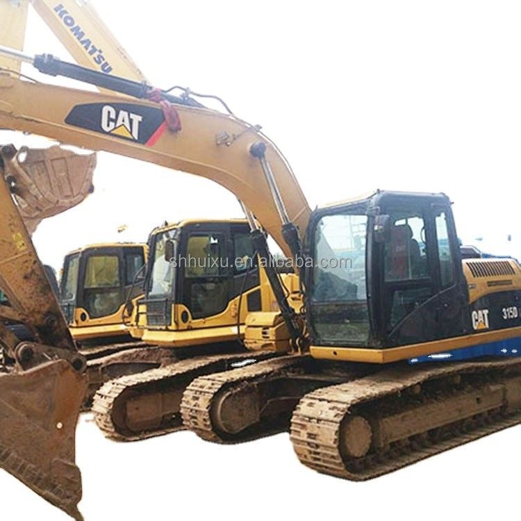 Kullanılmış cat 315d kazık makinesi ikinci el sürünen kazık makinesi CAT315 iyi durumda satılıyor CAT 303 cat 306 kazık makinesi