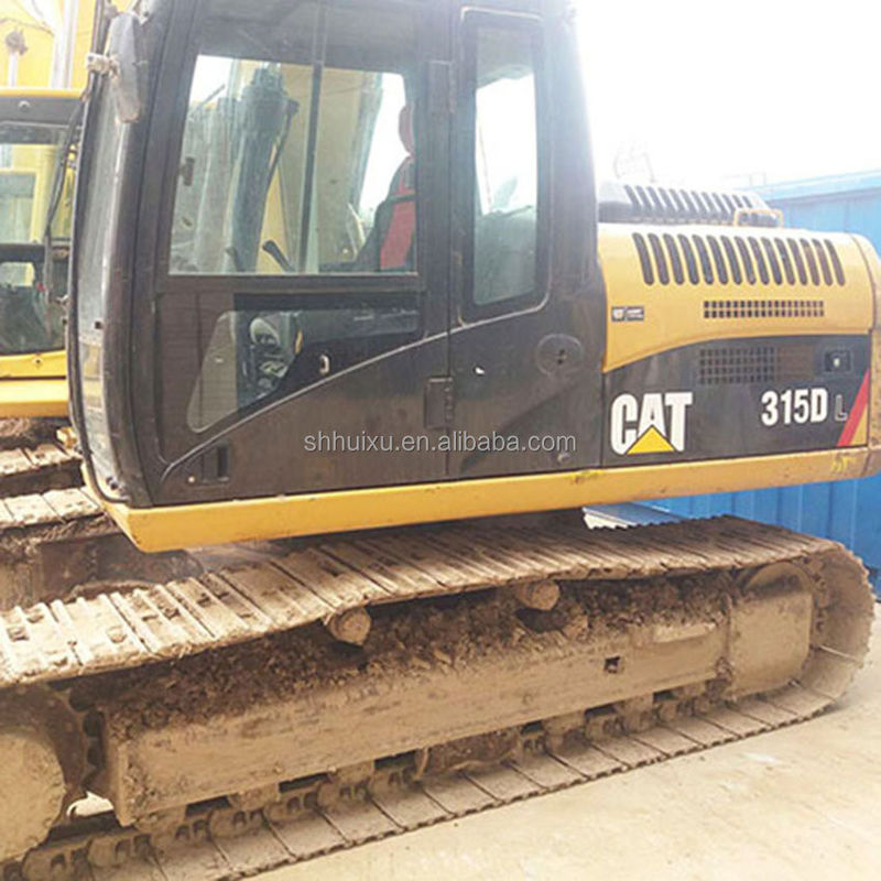 Kullanılmış cat 315d kazık makinesi ikinci el sürünen kazık makinesi CAT315 iyi durumda satılıyor CAT 303 cat 306 kazık makinesi