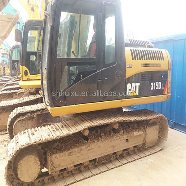 Kullanılmış cat 315d kazık makinesi ikinci el sürünen kazık makinesi CAT315 iyi durumda satılıyor CAT 303 cat 306 kazık makinesi