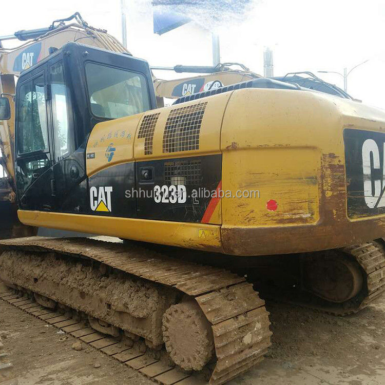 Kullanılmış CAT 323d kazık makinesi/İkinci El sürünen kazık makinesi CAT323 iyi durumda CAT 303 cat 306 kazık makinesi